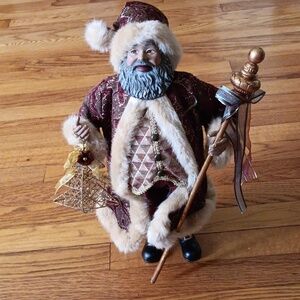 NWT Treasured Santas Holiday Collectible ■ Fancy Santa